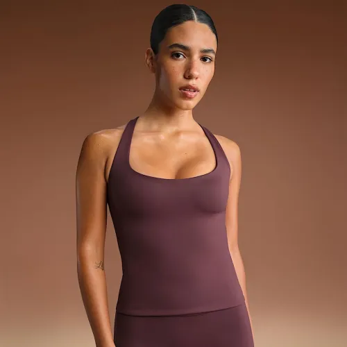 NikeSKIMS Matte жіноча Racerback Tank Top колір червоний