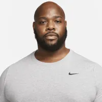 Nike Dri-FIT мужские Fitness футболка цвет серый