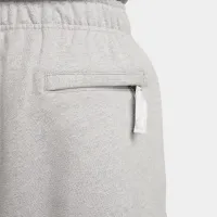 Nike Solo Swoosh чоловічі Fleece шорти колір сірий