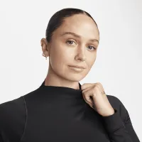 Nike Zenvy женская Dri-FIT Long-Sleeve Top цвет черный