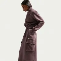 Nike Sportswear Phoenix Fleece женская Cargo Midi юбка цвет фиолетовый