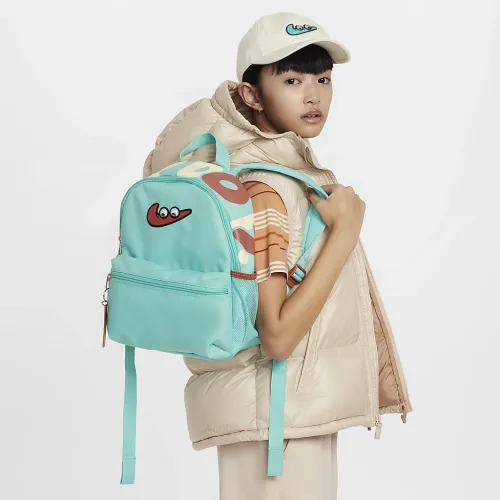 Nike Brasilia JDI детские Mini рюкзак (11L) цвет зеленый