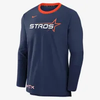 Houston Astros Authentic Collection City Connect Player чоловічі Nike Dri-FIT MLB Pullover Куртка блакитний