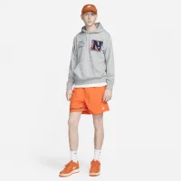 Nike Club Fleece мужские French Terry Pullover Толстовка с капюшоном цвет серый