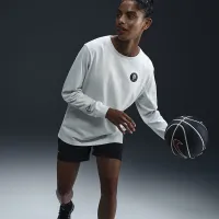 Nike Sabrina жіноча Long-Sleeve баскетбольні футболка колір білий