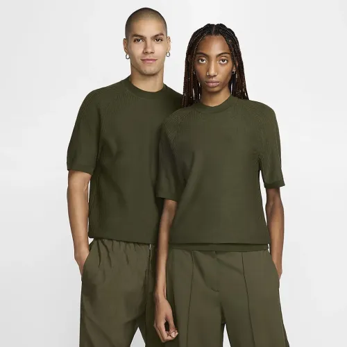 Nike Every Stitch Consideколір червоний Short-Sleeve Knit Tee колір зелений
