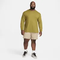 Nike Sportswear Premium Essentials чоловічі Long-Sleeve футболка колір зелений
