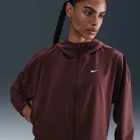 Nike One женская Repel оверсайз Hooded Woven Куртка цвет красный