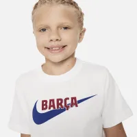 FC Barcelona Swoosh Nike футболка колір білий