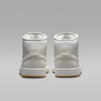 Nike Air Jordan 1 Mid женская Кроссовки цвет серый