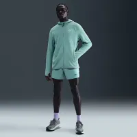 Nike Trail мужские Dri-FIT Fleece Running Куртка цвет зеленый