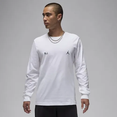 Nike Jordan чоловічі Long-Sleeve Top колір білий