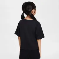 Nike Little дитячі Femme Sport футболка колір чорний