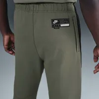 Nike Air мужские Fleece Joggers цвет зеленый