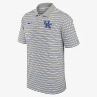 Kentucky Wildcats Primetime Victory Striped чоловічі Nike Dri-FIT College Polo колір сірий