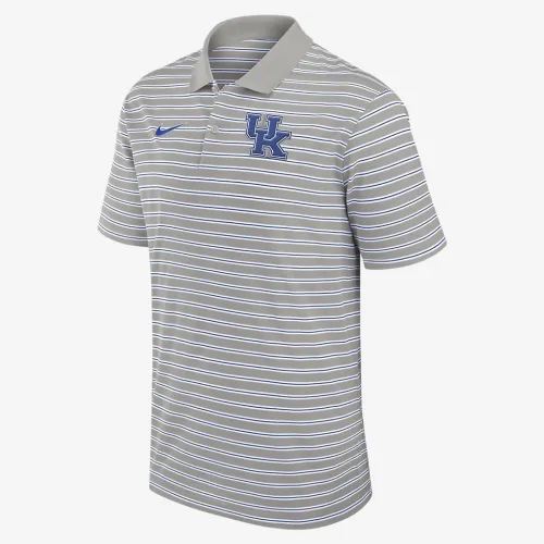 Kentucky Wildcats Primetime Victory Striped чоловічі Nike Dri-FIT College Polo колір сірий