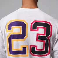 Nike Jordan 1985 мужские футболка цвет белый