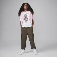 Nike Jordan Big детские Jordan Brand Forever футболка цвет белый