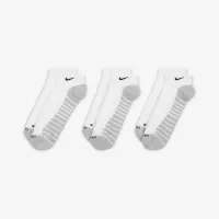Nike Everyday Max Cushioned тренувальні No-Show шкарпетки (3 пар) колір білий