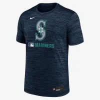 Seattle Mariners Authentic Collection Velocity чоловічі Nike Dri-FIT MLB футболка блакитний