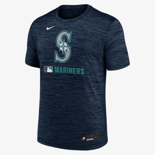 Seattle Mariners Authentic Collection Velocity чоловічі Nike Dri-FIT MLB футболка блакитний