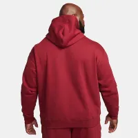 Nike Solo Swoosh чоловічі Fleece Pullover Толстовка з капюшоном колір червоний