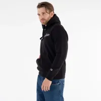 Кофта/футболка Champion Script Logo Embroidery Fleece Толстовка з капюшоном 217858-KK001 - Чорна