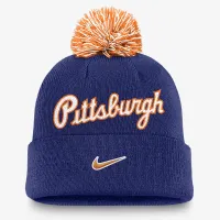 Pittsburgh Pirates Peak чоловічі Nike MLB Cuffed Pom Beanie блакитний