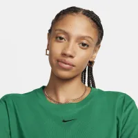 Nike Sportswear Essential женская футболка цвет зеленый