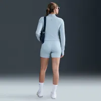 Nike Zenvy женская Dri-FIT Full-Zip Long-Sleeve Top синий