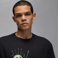 Nike Jordan AJ1 чоловічі футболка колір чорний