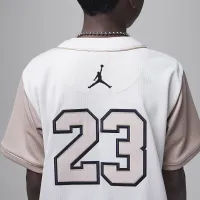 Nike Jordan Big дитячі Baseball Jersey колір коричневий