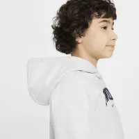 Nike Sportswear Club Fleece Big дитячі Толстовка з капюшоном колір коричневий