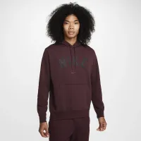 Nike Swoosh мужские Dri-FIT French Terry Pullover Fitness Толстовка с капюшоном цвет красный