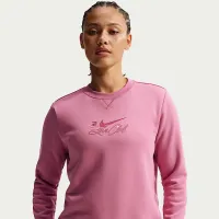 Nike Sportswear Club Fleece женская Crew-Neck свитшот Pink