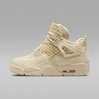 Nike Air Jordan 4 Net женская Кроссовки цвет коричневый