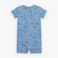 Nike E1D1 Baby Short Sleeve Short Coverall синий