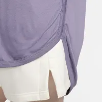 Nike Sportswear Essential женская Tunic (большие размеры) цвет фиолетовый