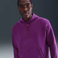 FC Barcelona Club чоловічі Nike Soccer Pullover Толстовка з капюшоном колір фіолетовий