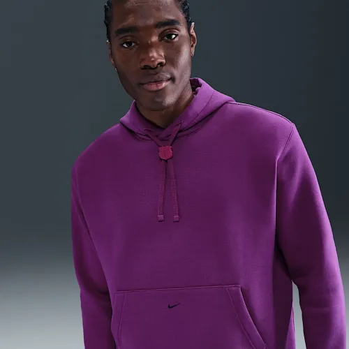 FC Barcelona Club чоловічі Nike Soccer Pullover Толстовка з капюшоном колір фіолетовий