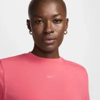 Nike Dri-FIT One женская Crew-Neck French Terry свитшот Pink