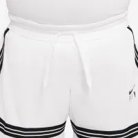 Nike Dri-FIT Fly Crossover Big детские (Girls') баскетбольные шорты (Extended Size) цвет белый
