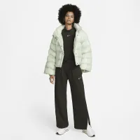 Nike Sportswear Everyday Modern женская С высокой Талией Fleece Open-Hem Pants цвет зеленый