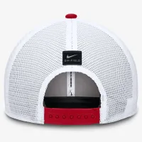 Georgia Bulldogs On-Field Swoosh мужские Nike Dri-FIT College Trucker Adjustable Hat цвет черный
