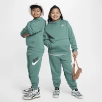 Nike Club Fleece Big дитячі Joggers (Extended Size) колір зелений