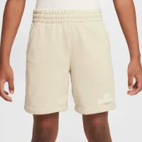 Nike Sportswear Club Big детские French Terry шорты цвет коричневый