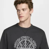 Nike Standard Issue чоловічі Dri-FIT баскетбольні Crew-Neck світшот колір чорний