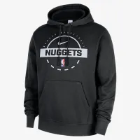 Denver Nuggets Club чоловічі Nike NBA Practice Pullover Толстовка з капюшоном колір чорний