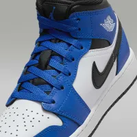 Nike Air Jordan 1 Mid Big дитячі Кросівки блакитний