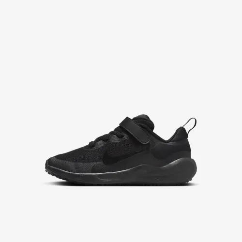 Nike Revolution 7 Little детские Кроссовки цвет черный